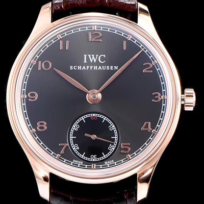 [아이더블유씨] 남성용 포르투기즈 최고급버전 IW545406 18k 로즈골드 블랙 다이얼 IWC0200