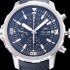 [아이더블유씨] 남성용 아쿠아타이머 크로노그래프 V6F 1:1 베스트 에디션 블랙 다이얼 IWC0200