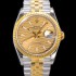 [로렉스] 남성용 904L스틸!! 2023신형 데이져스트 36mm II M126233-0039 !! 18K 옐로골드 골드다이얼 브레이슬릿 신형 Cal.3235 오토매틱 무브먼트 ROL29321